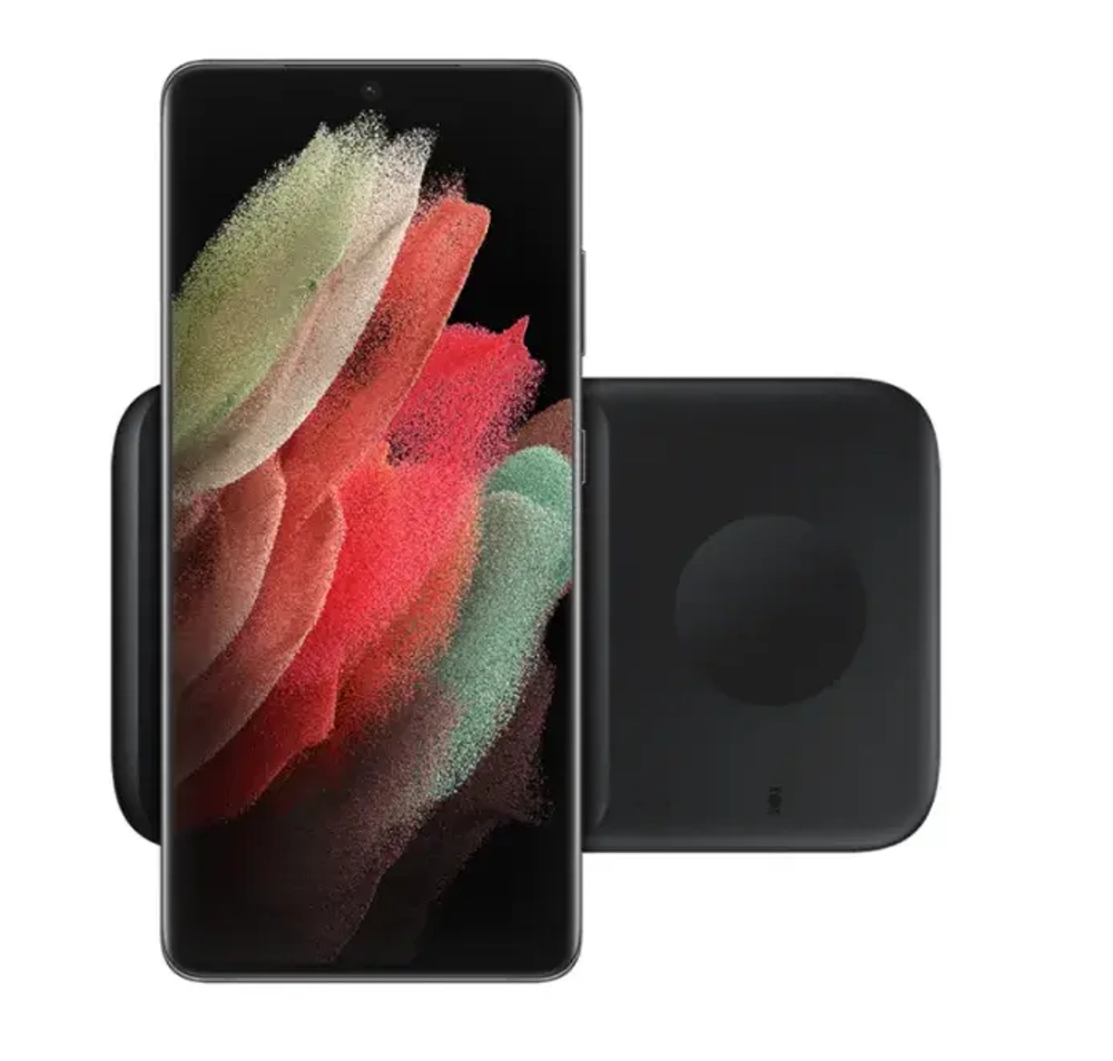 Беспроводное зарядное устройство Samsung Wireless Charger Duo (Black) (EP-P4300TBRGRU)
