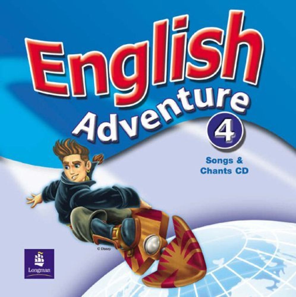 English Adventure 4 Songs CD x 1