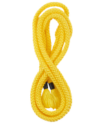 Нейлоновая скакалка для художественной гимнастики Cinderella Yellow, 3м