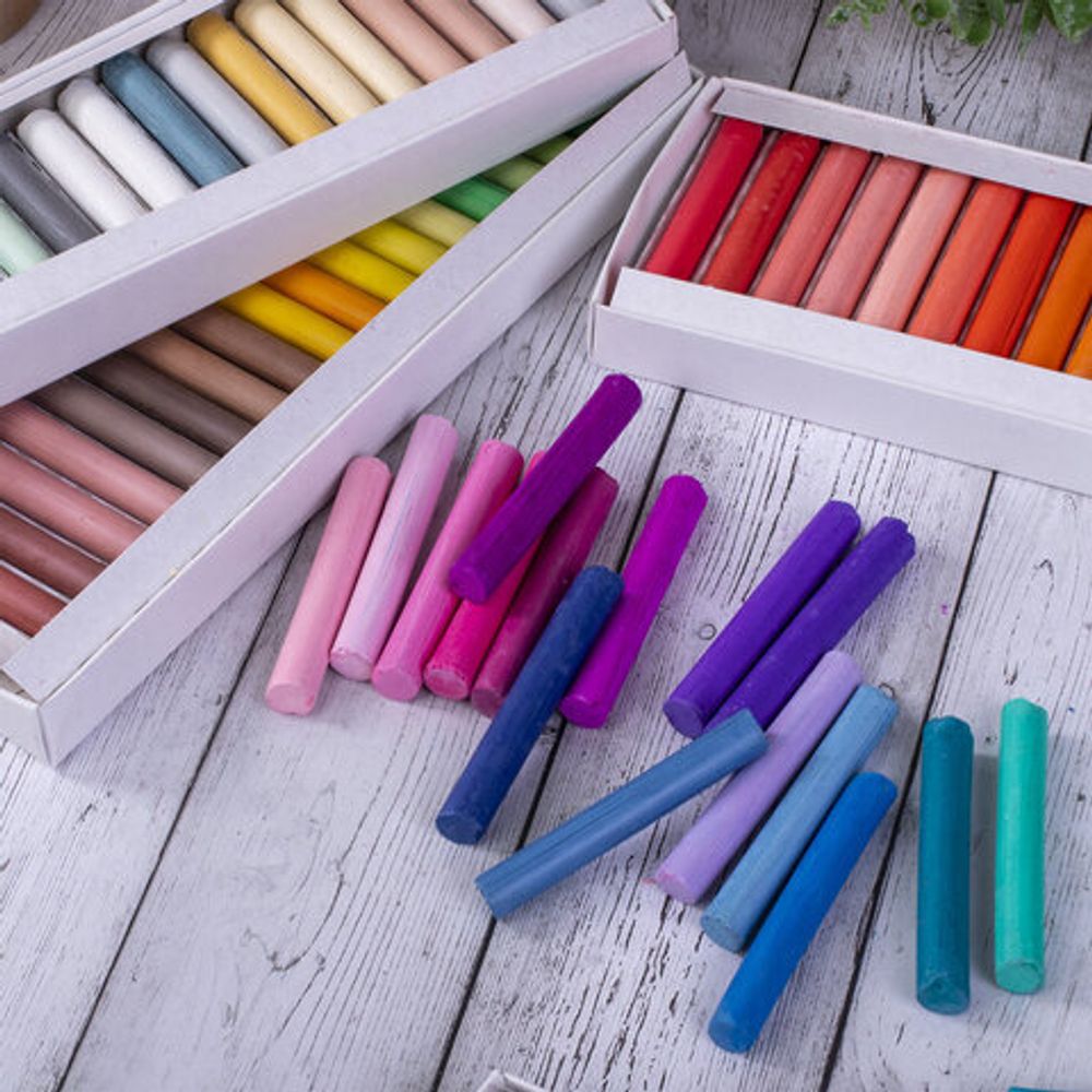 Пастель сухая художественная BRAUBERG ART DEBUT, 72 цвета, круглое сечение, 181463