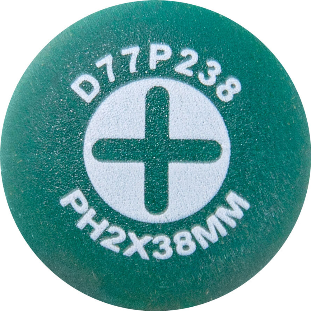 D77P238 Отвертка стержневая крестовая ANTI-SLIP GRIP, PH2х38 мм