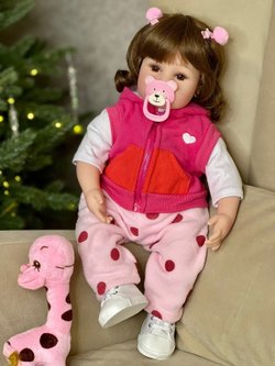 Кукла Реборн мягконабивная 48см в пакете (FA-005)