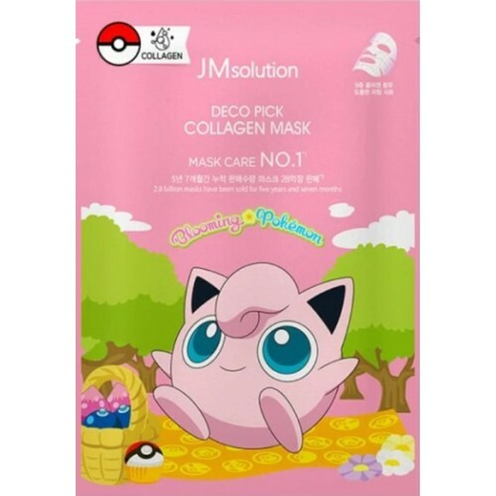 Тканевая маска с коллагеном JMSOLUTION Deco Pick Collagen Mask
