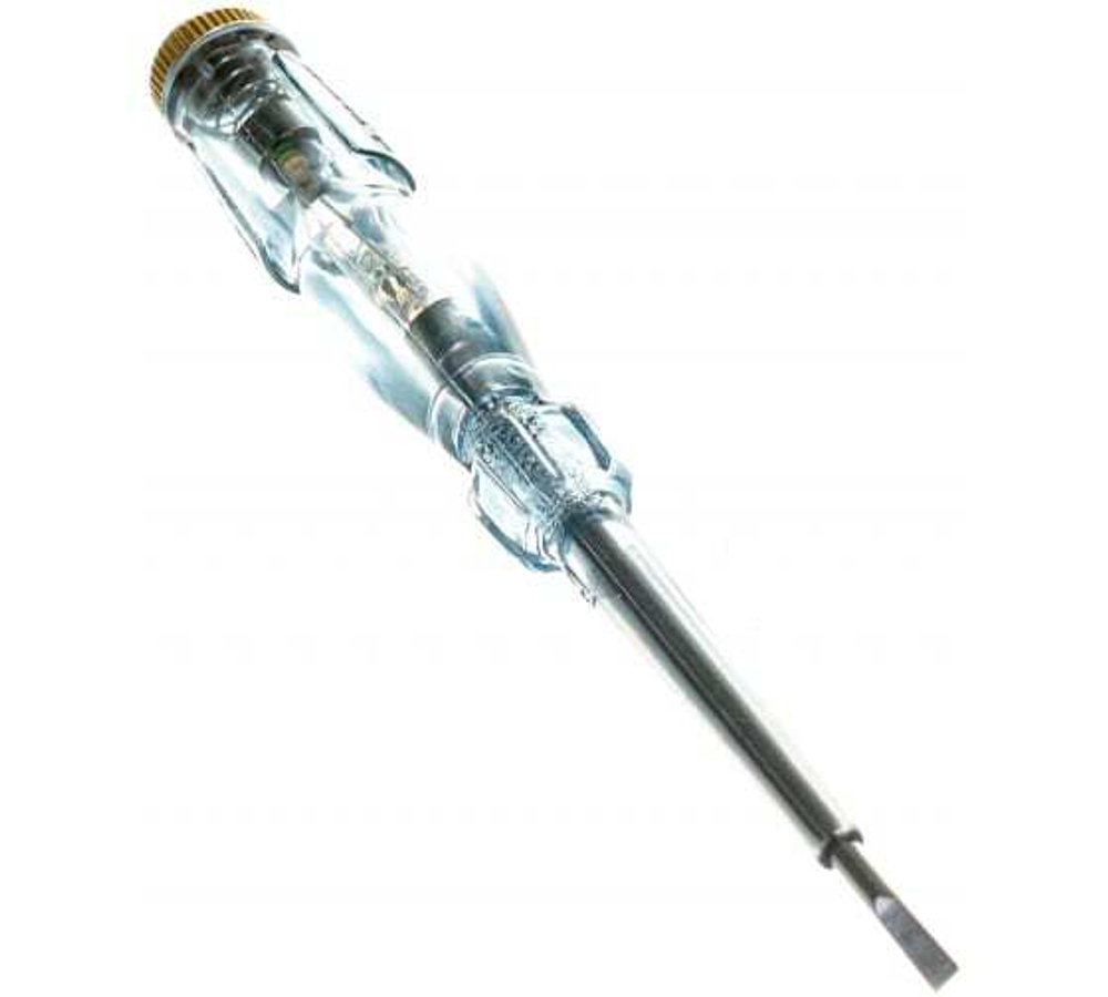 ПРОБНИК ЗУБР ЭКСПЕРТ ЭЛЕКТРИЧЕСКИЙ НА КАРТОЧКЕ 100-500В 145ММ 25720