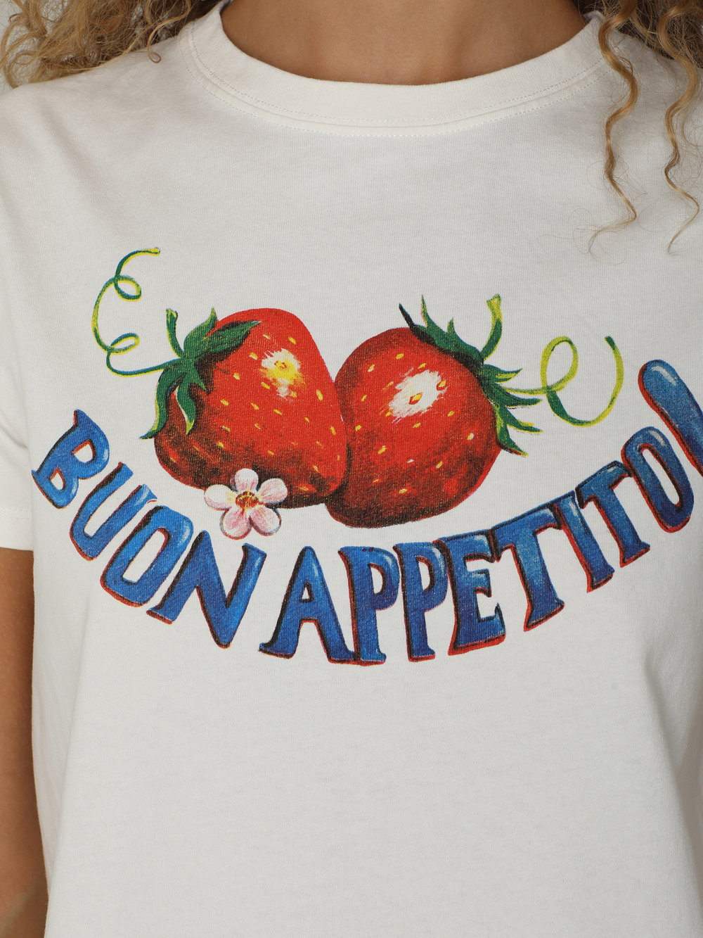 Женская Футболка Buon Appetito Shrunken