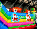 Коммерческий надувной батут "Тигриная страна мини"