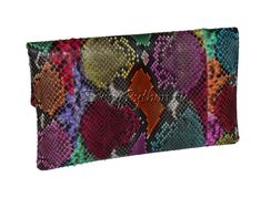 Клатч из кожи питона CL-5