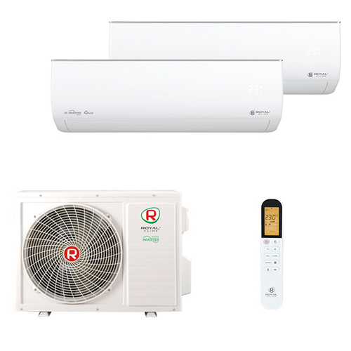 Мультисплит система на 2 комнаты Royal Clima RCI-GLF09HN x 2 / 2TFM-17HN/OUT