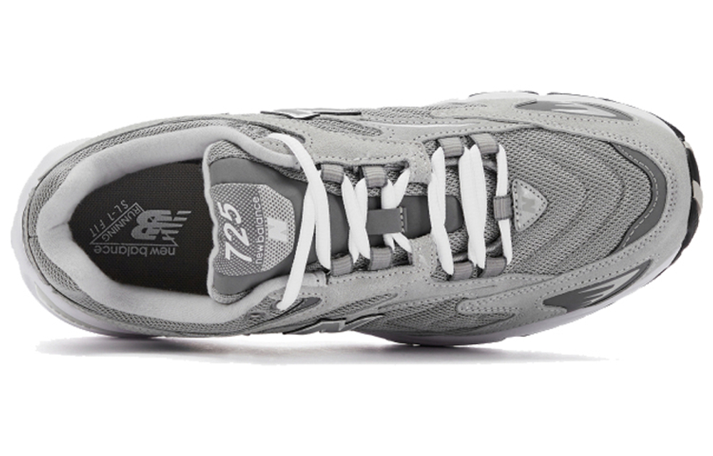 New Balance NB 725 Fabric Low top Running Shoes Unisex Gray Shades