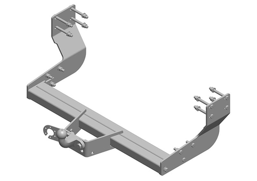 Фаркоп на MERСEDES Sprinter (04.2006-), VOLKSWAGEN Crafter (04.2006-) (без электрики, паспорт/сертификат в комплекте) Автос.MB 04