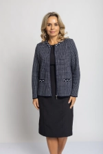 Жакет Д 2427/т.синий