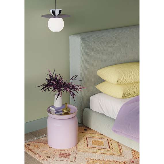 Журнальный столик Ingvild, Ø38х45 см, сиреневый