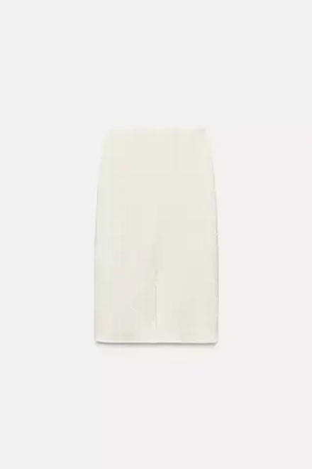 ZARA ЮБКА, ЭКРЮ