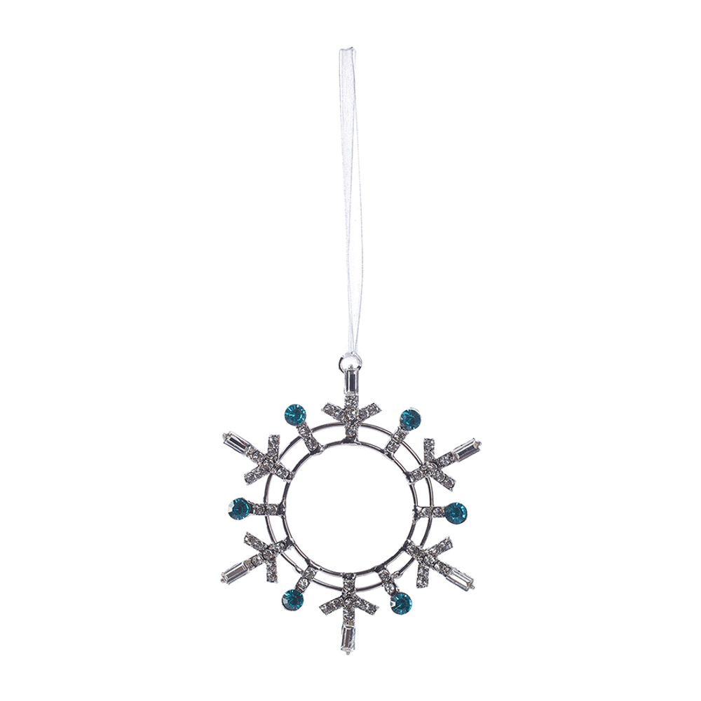 Набор елочных украшений Christmas diamonds из коллекции New Year Essential, 4 шт.