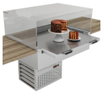 Витрина встраиваемая Gastrolux ВСВ-107/MOR/З