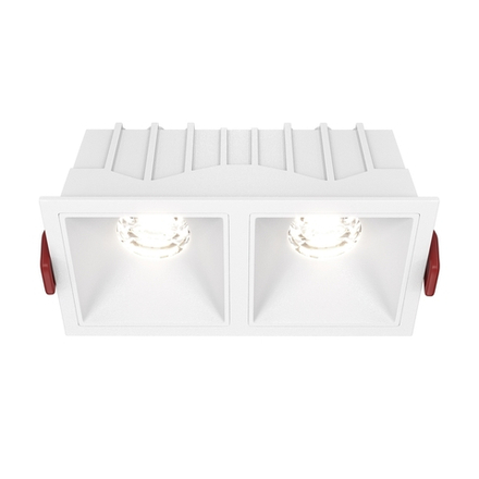 Модульный встраиваемый светодиодный светильник Maytoni Alfa LED DL043-02-10W4K-SQ-W