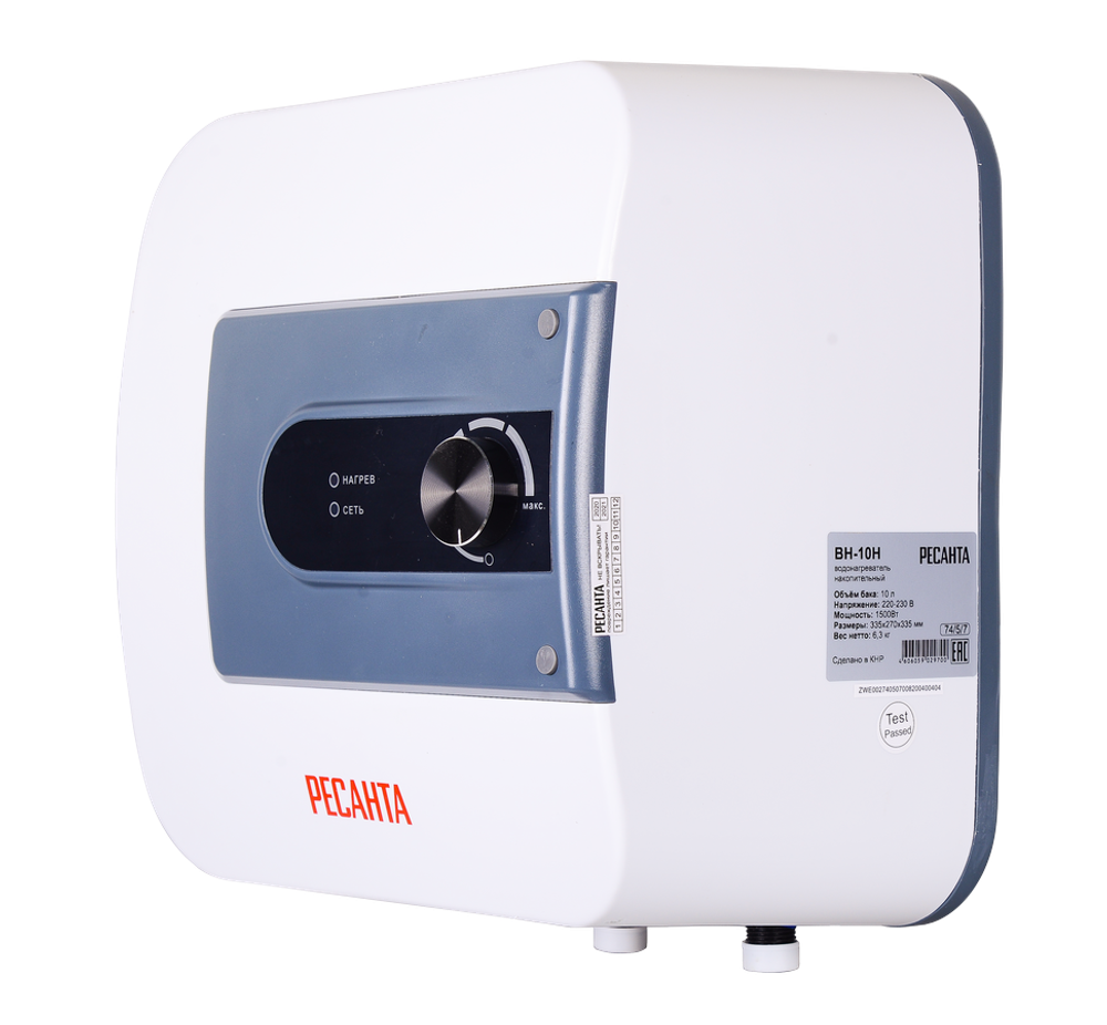 Водонагреватель накопительный ВН-10Н Ресанта