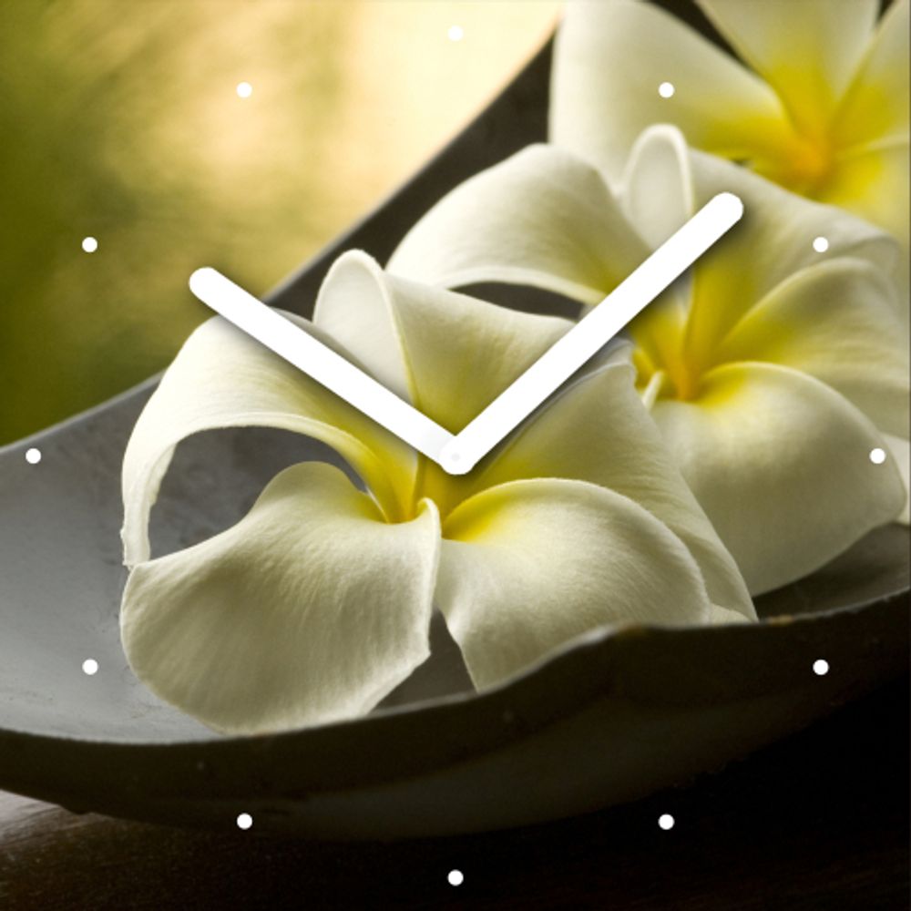 Innova Часы W09665 Цветы , квадратные, стекло, размер 30*30 см | Innova