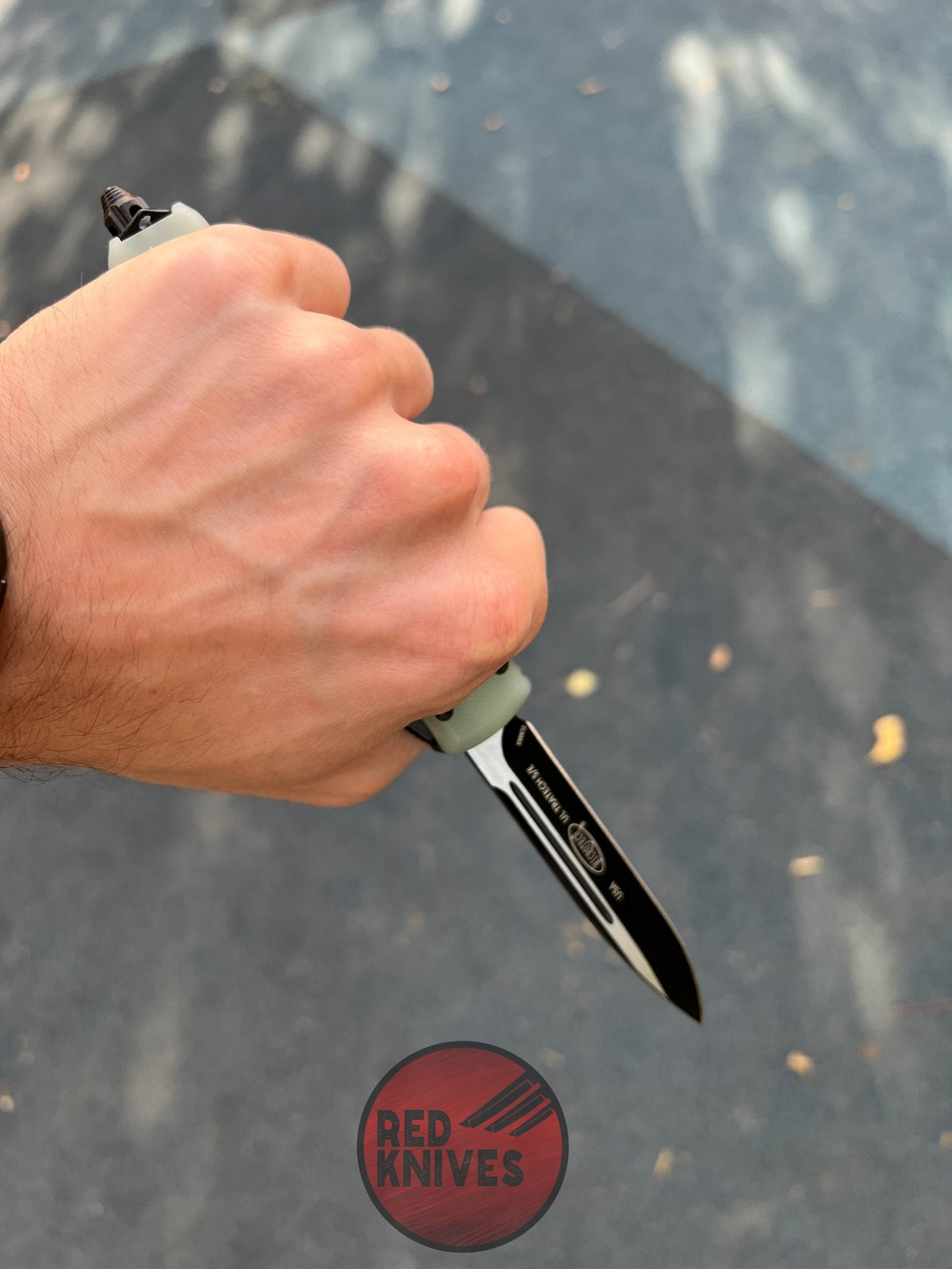 Нож Microtech Ultratech G10 S/E - рукоять светлый G10, клинок стандартный RK-345