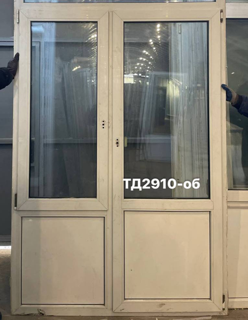 Дверь Пластиковая Б/У 215(в) х 149(ш) (Балконный Блок)