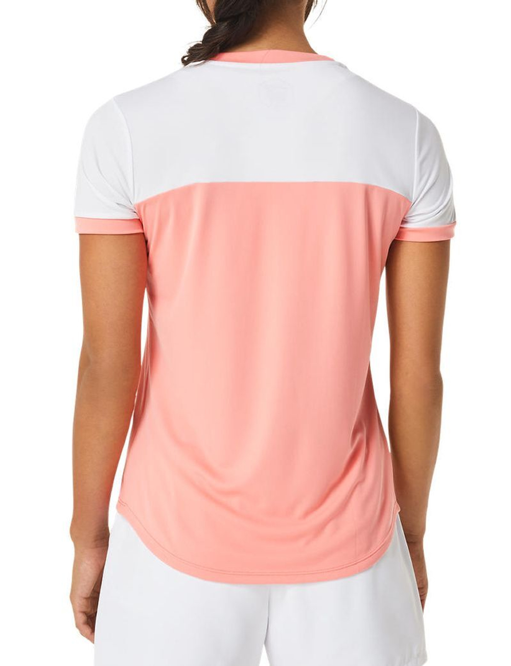 Женская теннисная футболка Asics Court Short Sleeve Top - Розовый