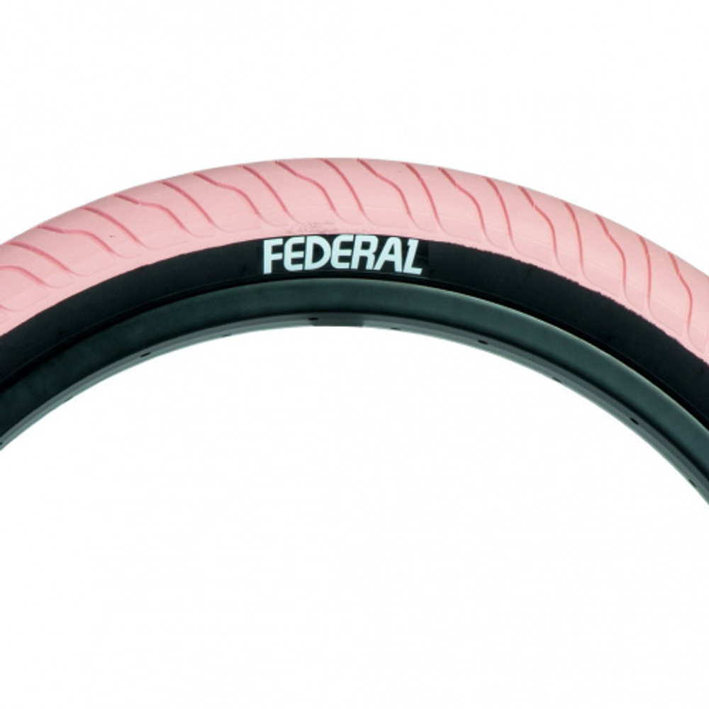 BMX Покрышка Federal Response сталь 20"x2.35" / 100psi Pastel Pink with black sidewall