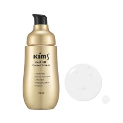 Kims Gold Silk Cocoon Serum Сыворотка антивозрастная для лица с протеинами кокона шелкопряда, 50 мл