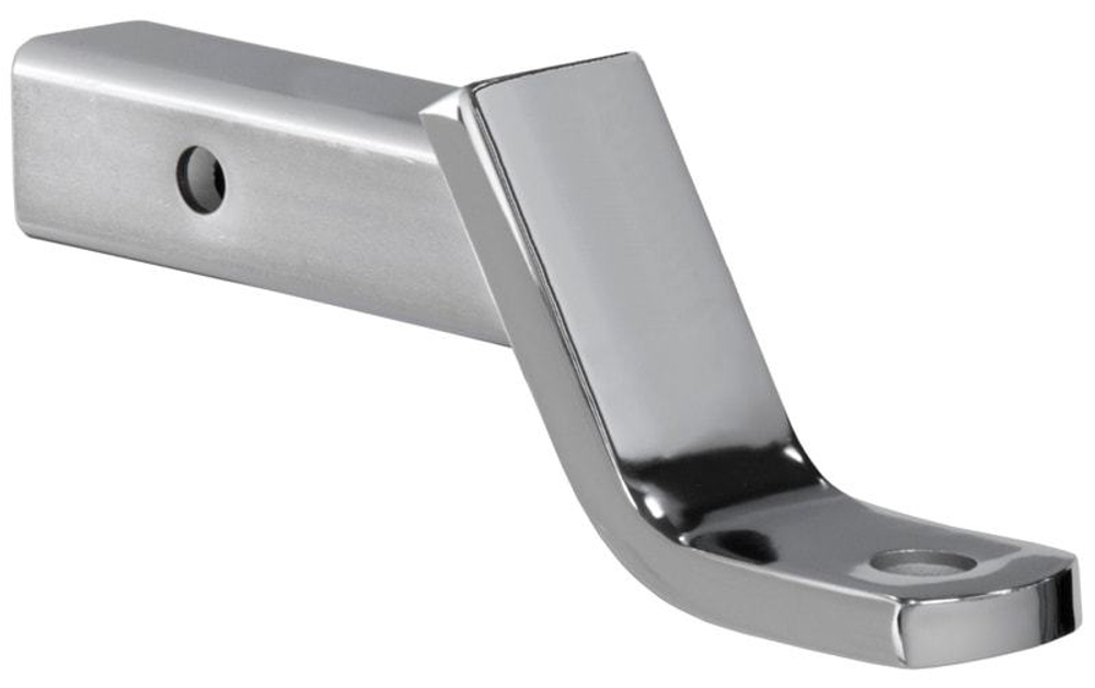 Насадка фаркопа ХРОМ, понижение 4", без шара, квадратный профиль