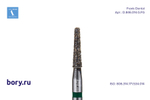 Бор алмазный зеленый  Frank Dental типа FG - D.846.014.G.FG