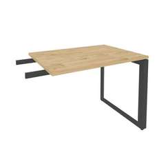 Onix Direct Брифинг-приставка на О-образном м/к O.MO-BR-9 Тиквуд Светлый/Металл Антрацит 980*720*750