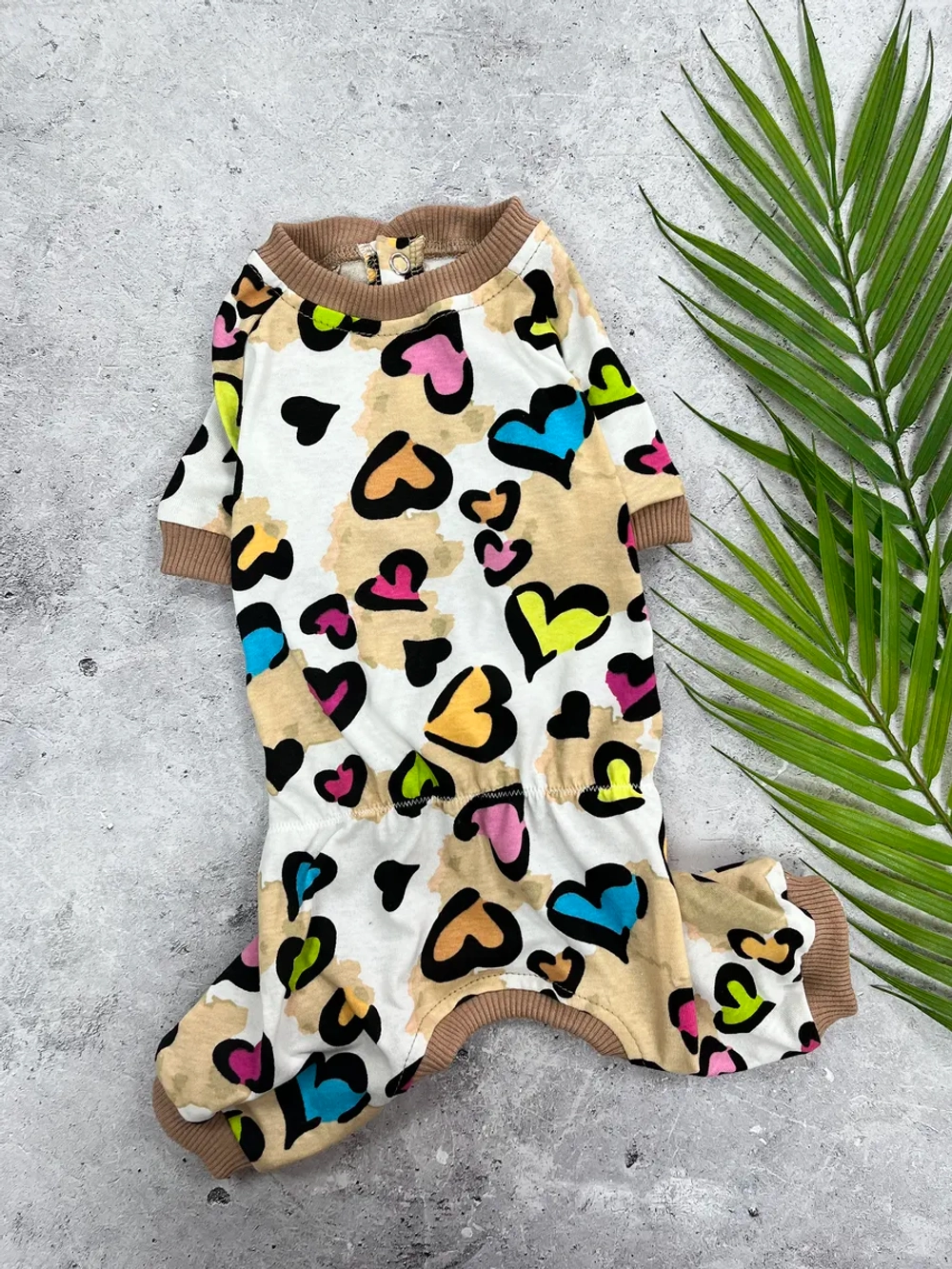 Комбинезон пыльник для собак и кошек трикотажный