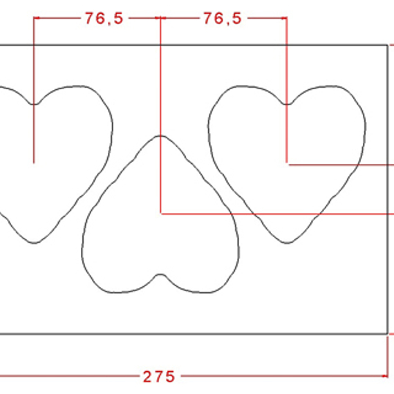 853 | Форма для шоколадных изделий (275*175 мм)