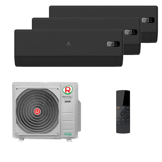Мультисплит система на 3 комнаты Royal Clima RCI-VT09HN x 3 / 3RMN-21HN/OUT