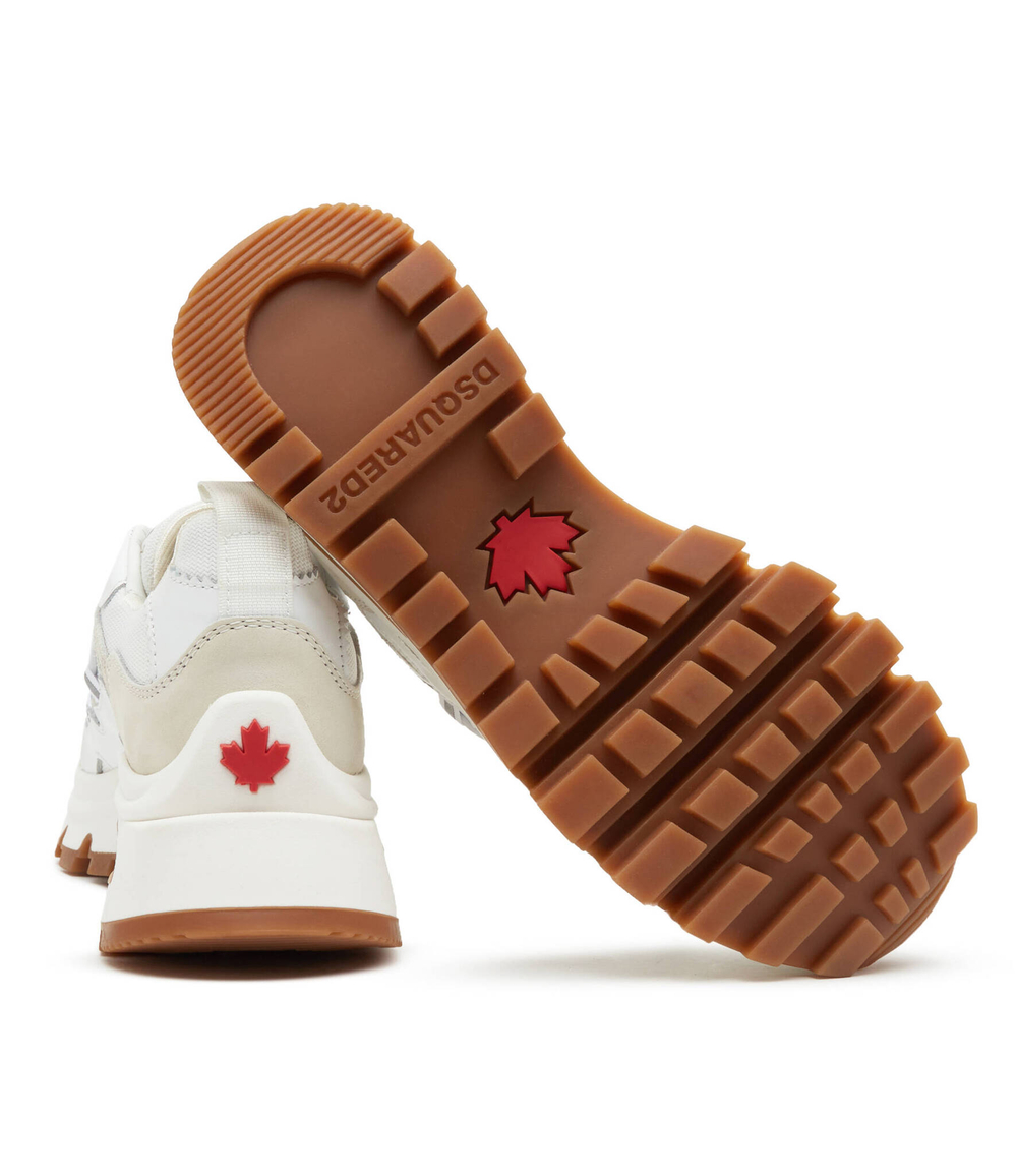 Кожаные кроссовки Dsquared2 - белый(SNW0221 08106262)