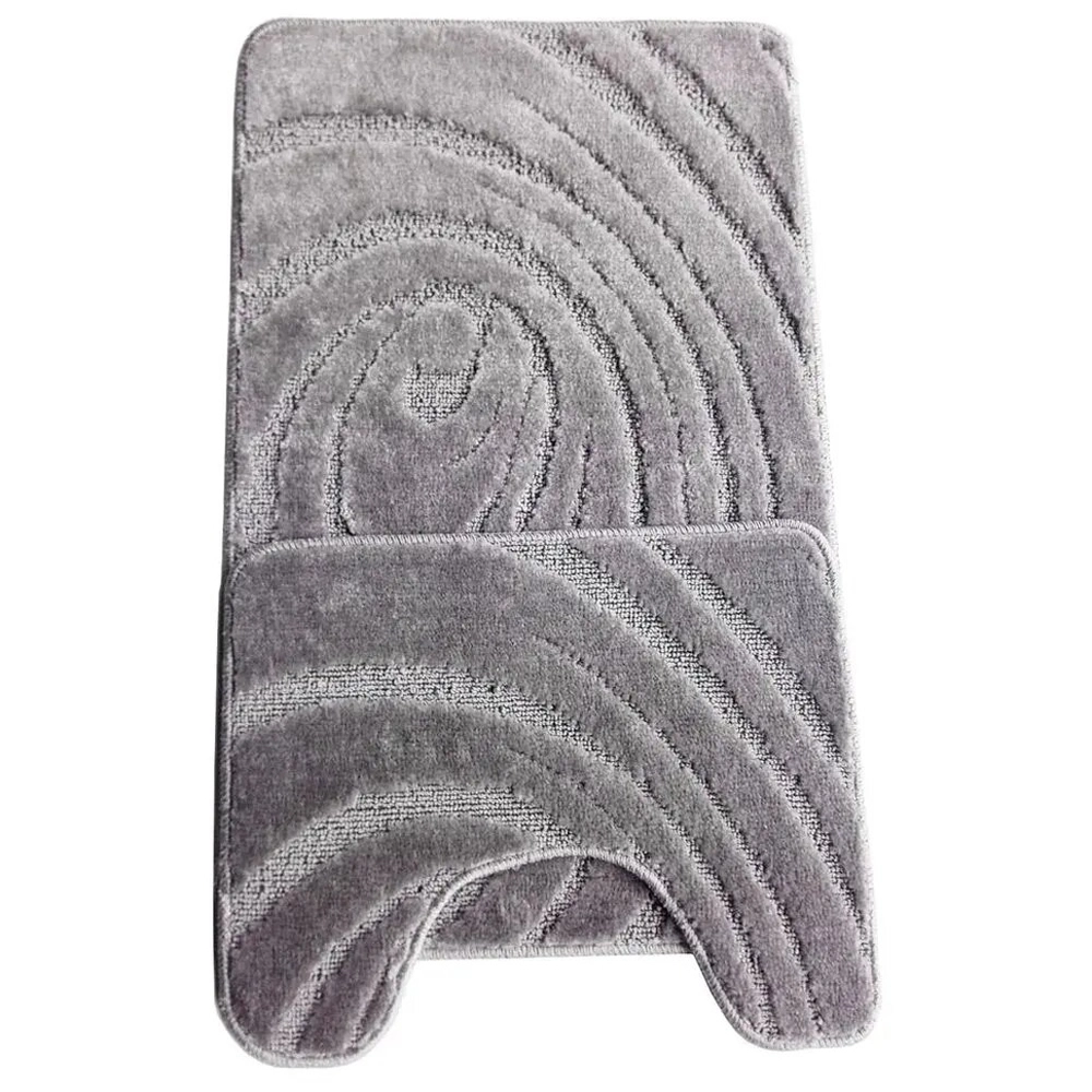 Коврик из полипропилена на латексной основе, "L'CADESI LEMIS", 50см из 2 штук,3019 сер