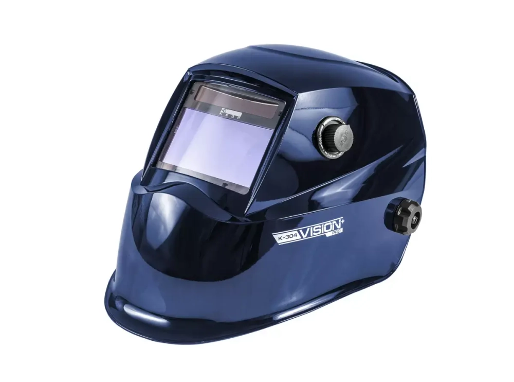 Маска сварщика КЕДР К-304 PRO, синяя