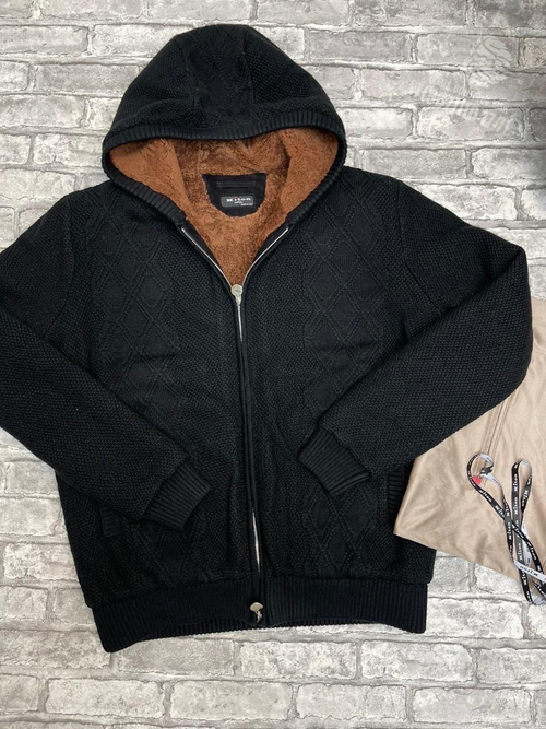 Кардиган с мехом Kiton