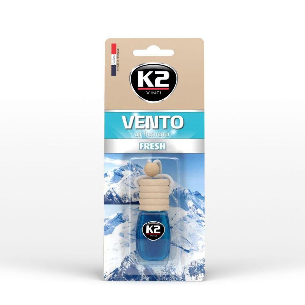 АРОМАТИЗАТОР С ПОДВЕСКОЙ &quot;К2&quot; VENTO FRESH 8ML