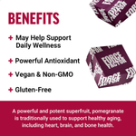 Force Factor, Fundamentals, гранат, 30 жевательных таблеток (500 мг в 1 жевательной таблетке)