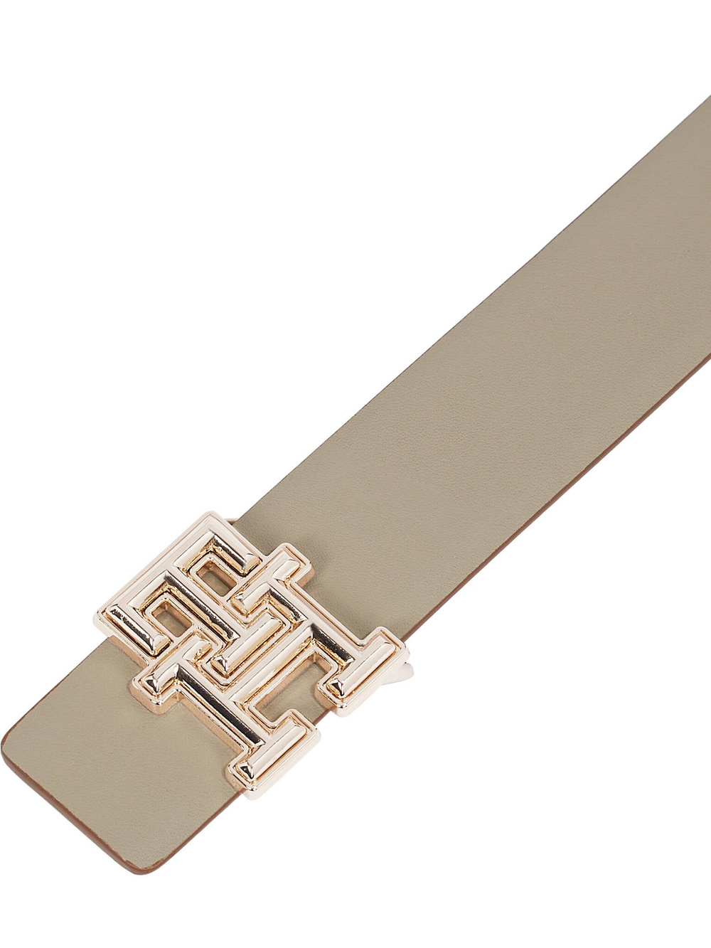 Кожаный двухсторонний ремень Tommy Hilfiger - коричневый(AW0AW16604)