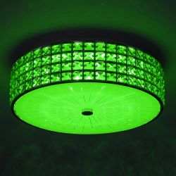 Citilux Портал CL32415G1 LED RGB Люстра хрустальная с пультом Хром