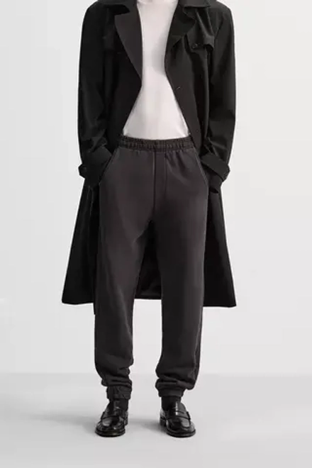 ZARA БРЮКИ-ДЖОГГЕРЫ, АНТРАЦИТОВО-СЕРЫЙ