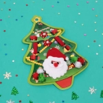 Набор аксессуаров для волос детский «New Lady Krasa - Новогоднее чудо» (2 зажима,4 крабика, 5 резинок), 15*21см