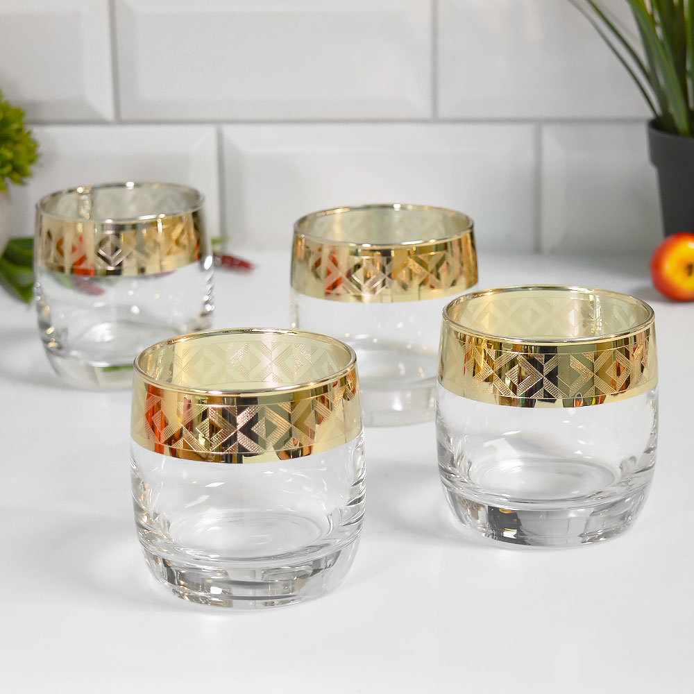 Набор стаканов для виски 4шт 310мл "Модерн"