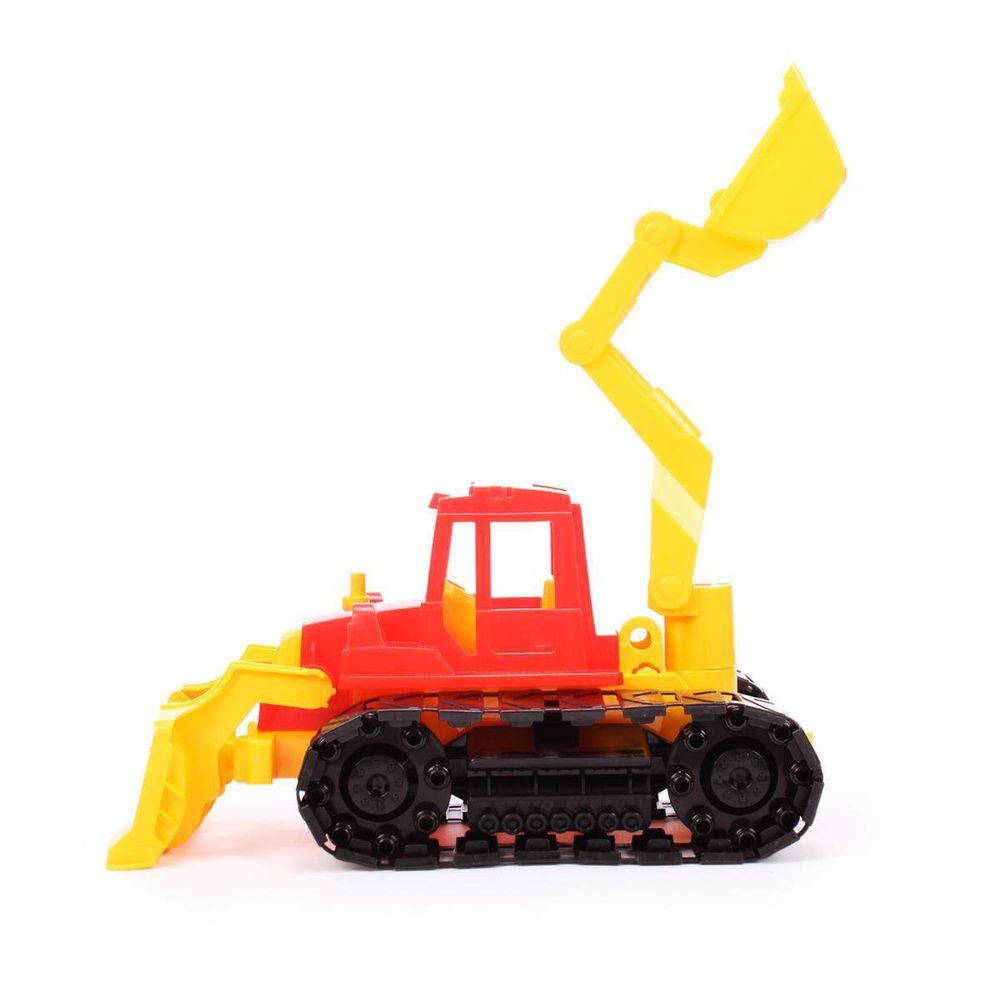 Трактор Байкал с грейдером и ковшом (Нордпласт)