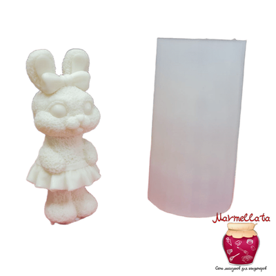 Силиконовая форма 3D "Зайка №30"