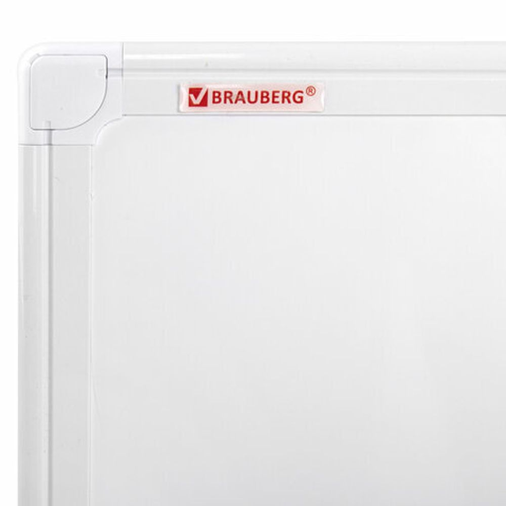 Доска магнитно-маркерная 60х90 см, ПВХ рамка, BRAUBERG "Standard", 237561