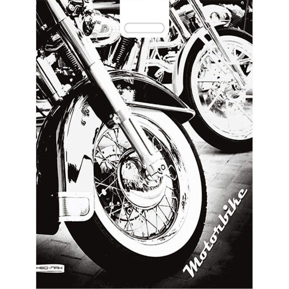 Пакет полиэтиленовый вырубной Миленд, 41х51 см, "Байк"