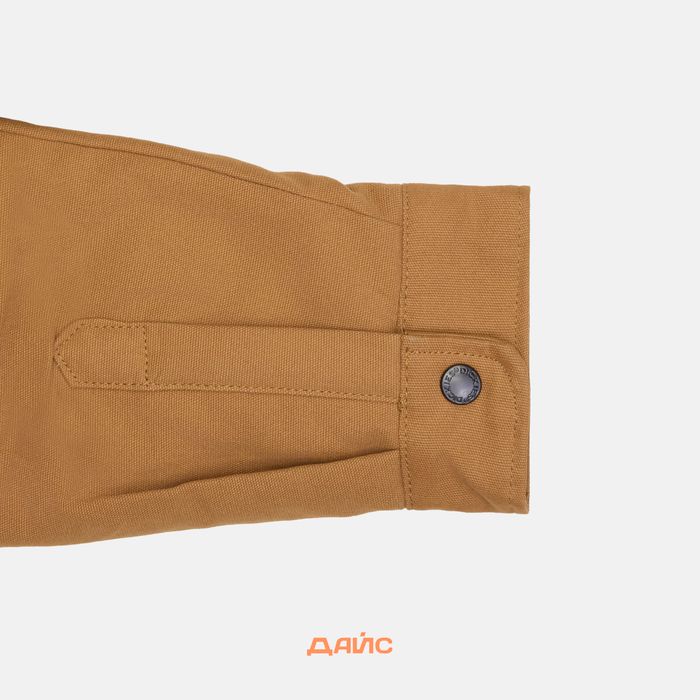 Куртка мужская Dickies Skateboarding Duck Shirt Jacket  артикул:TJSK5-brown - купить в магазине Дайс