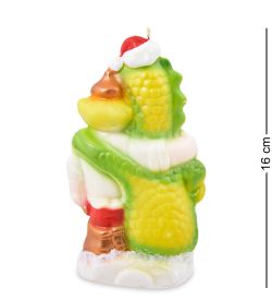 XM-294 Фигурка-свеча «Дракон и Богатырь»